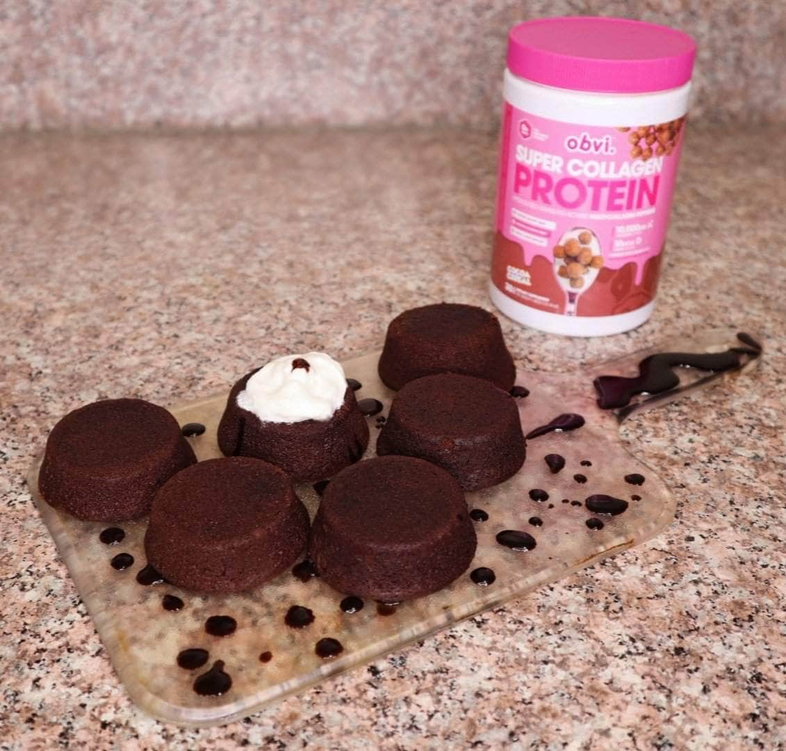 Fudgy Cocoa Collagen Brownies – Obvi