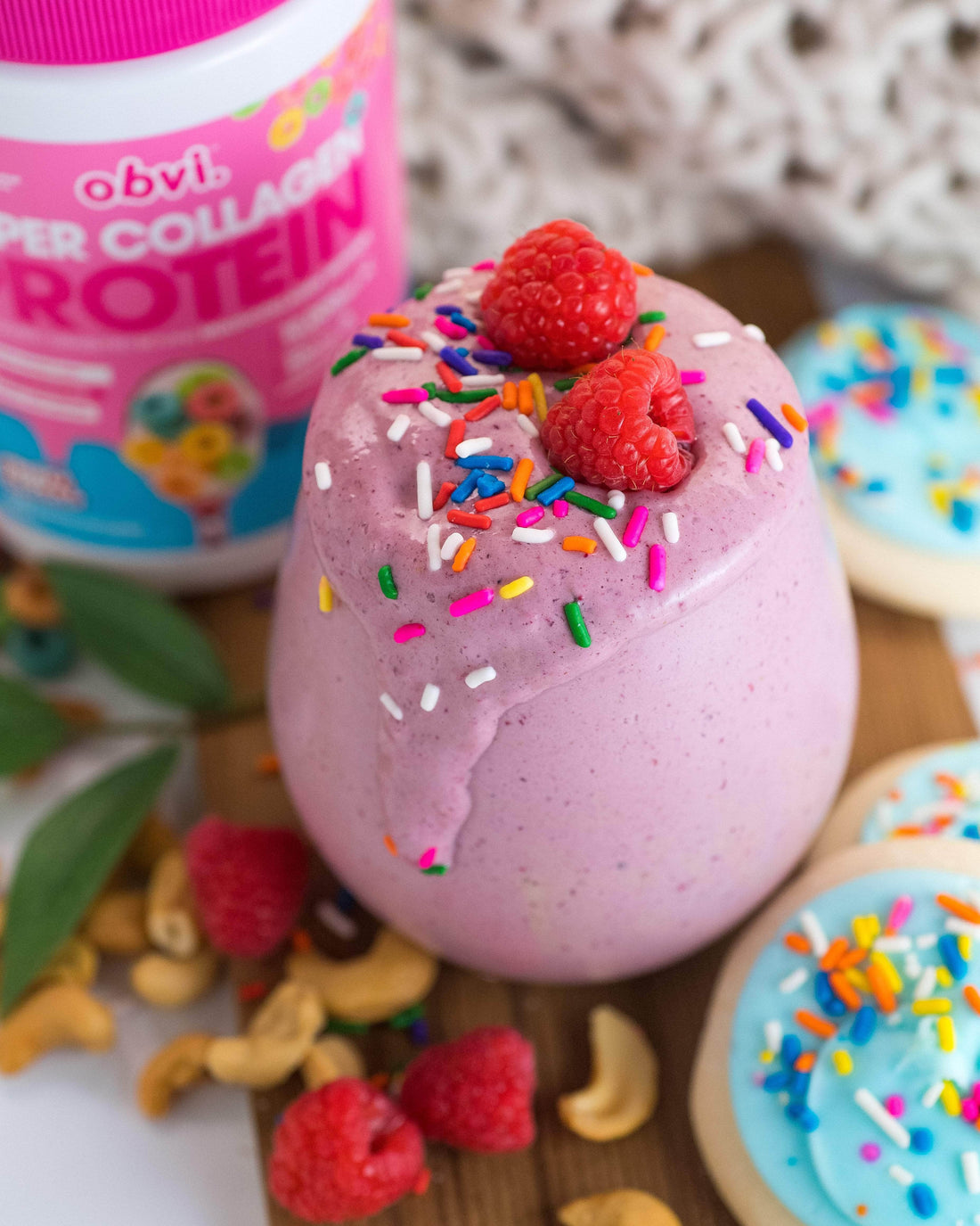 Fruity Cereal Funfetti Smoothie