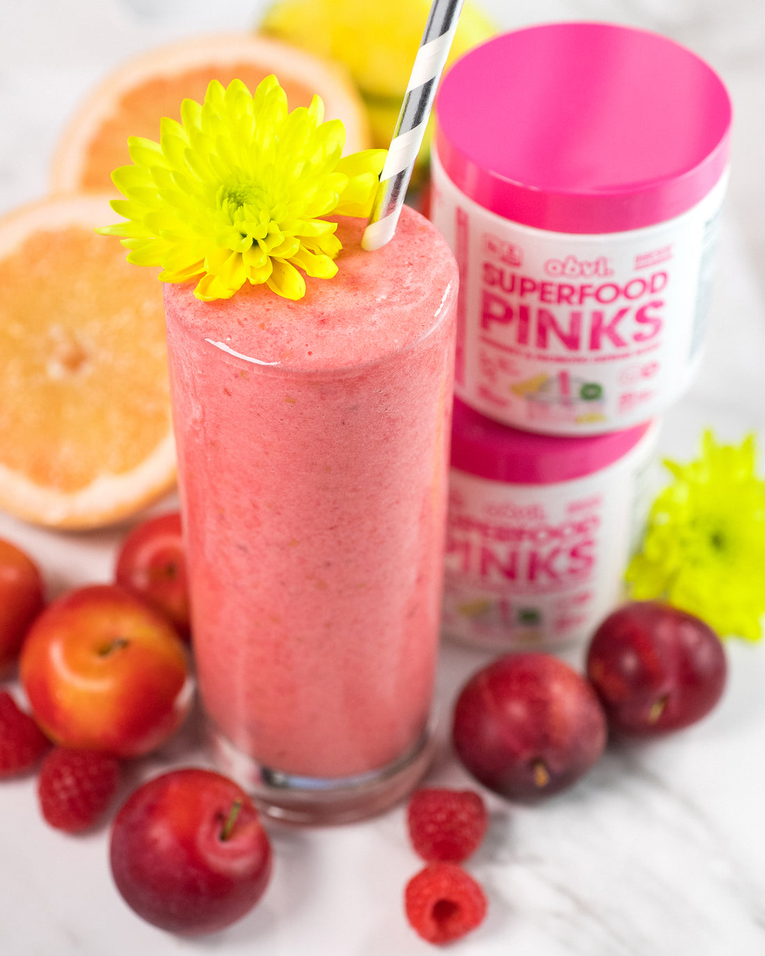 Super Pink Tropical Smoothie