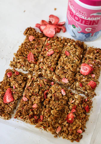 Strawberry Granola Bars