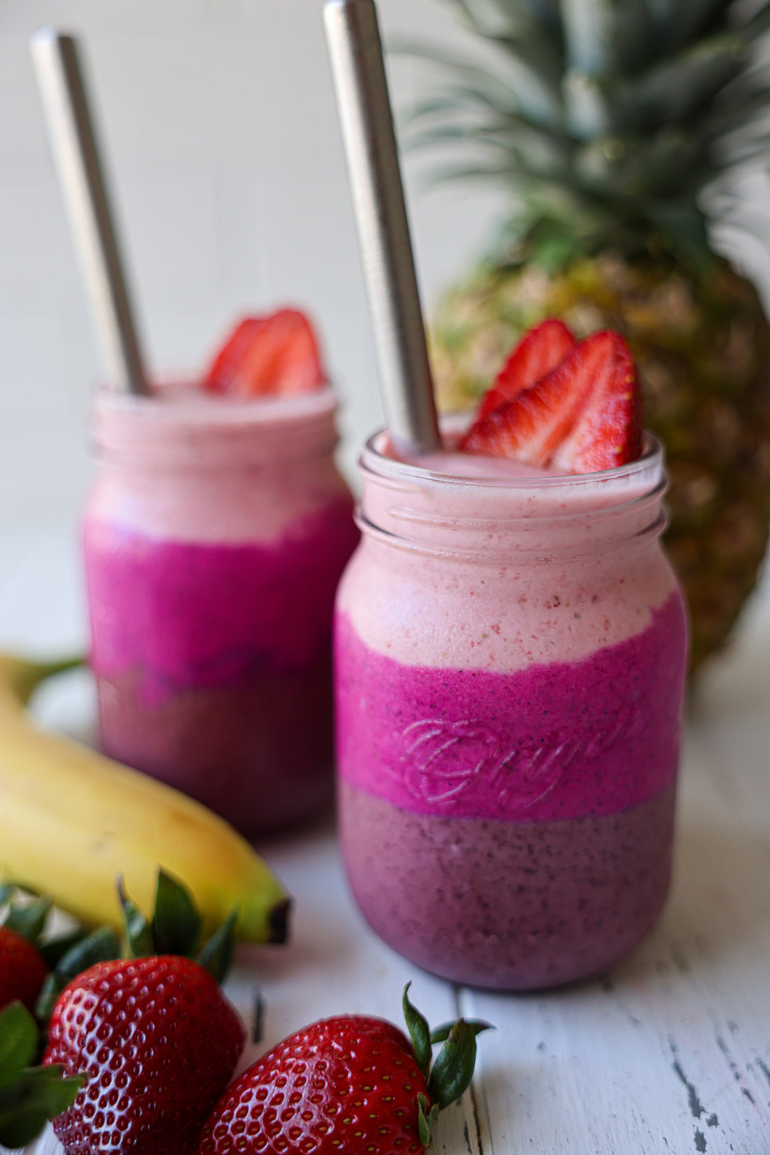 Layered Berry Smoothie