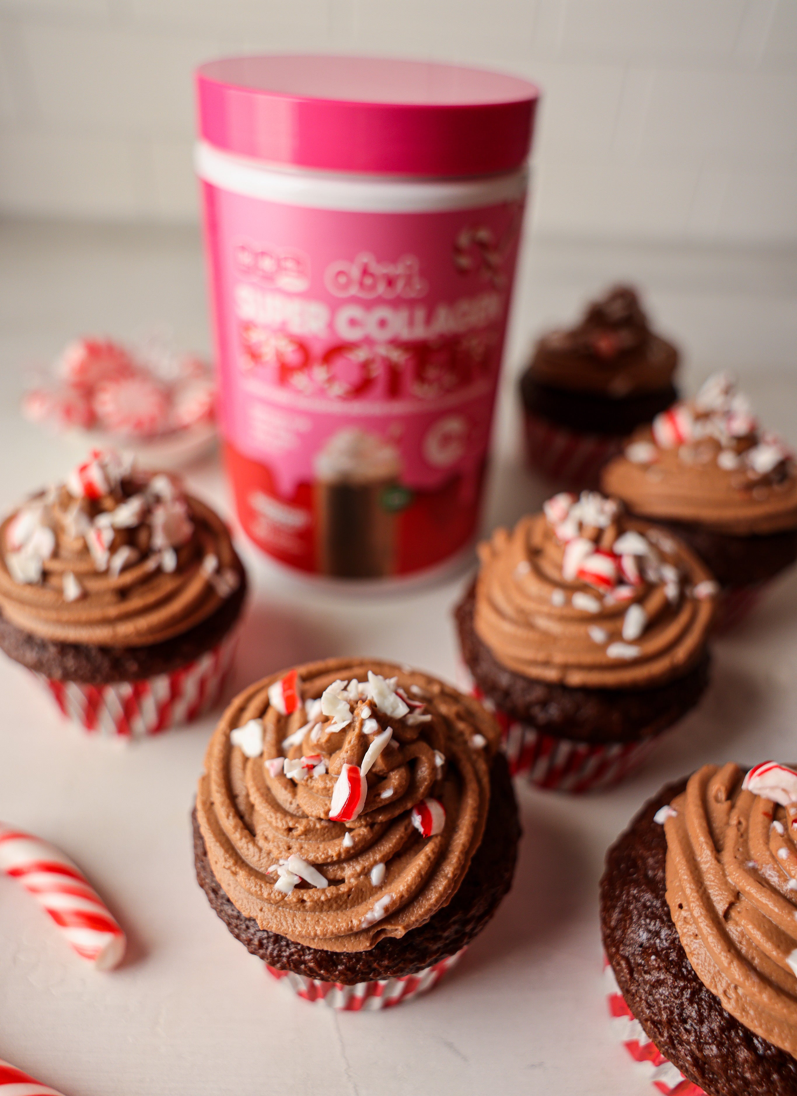 Peppermint Chocolate Cupcakes