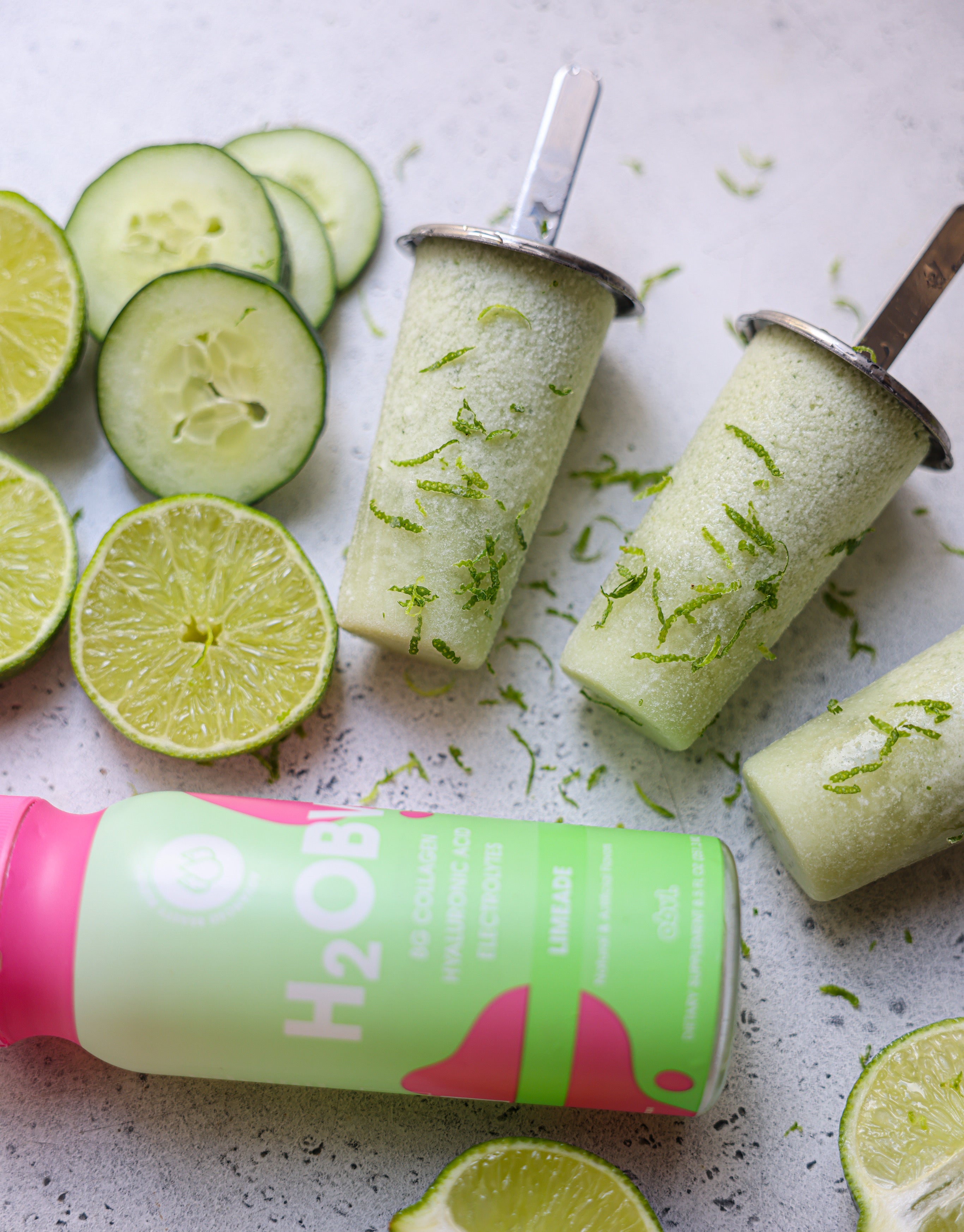 Coconut Lime Pops