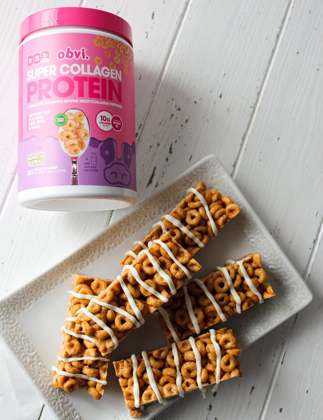 Milk and Cereal Bar with Honey'Os Flavor