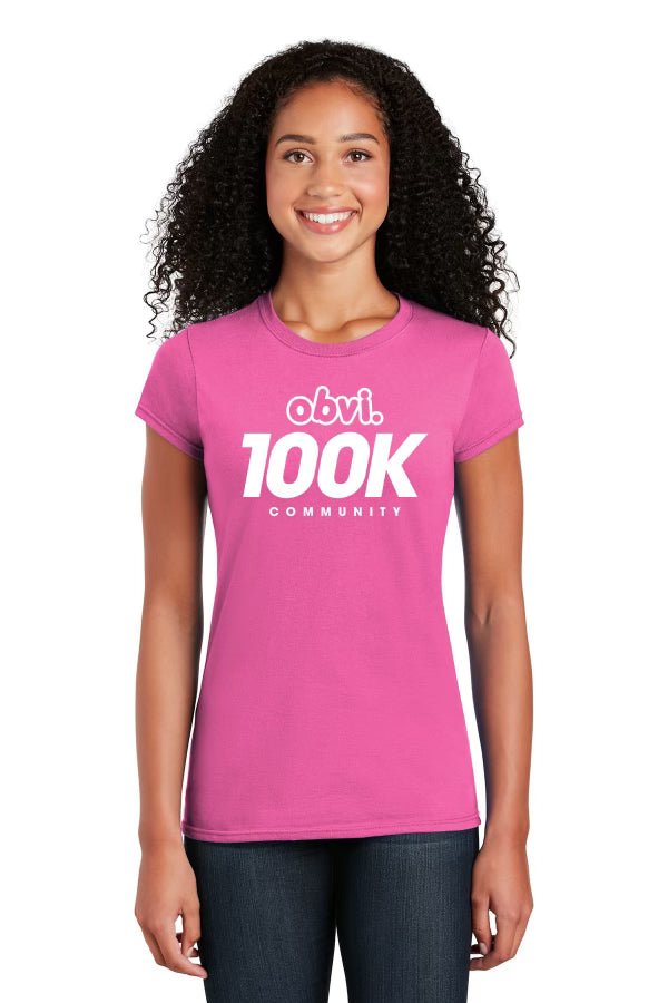 Obvi 100k Community Shirt - Womens