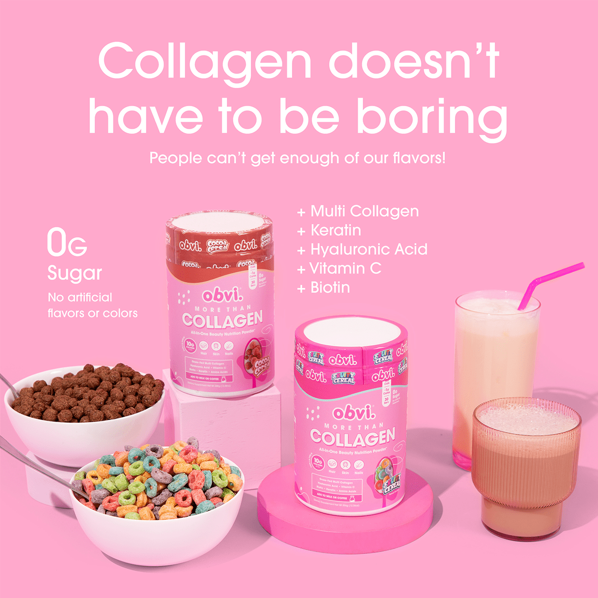 More Than Collagen | Fruity Cereal