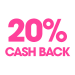 20% CashBack