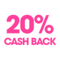 20% CashBack