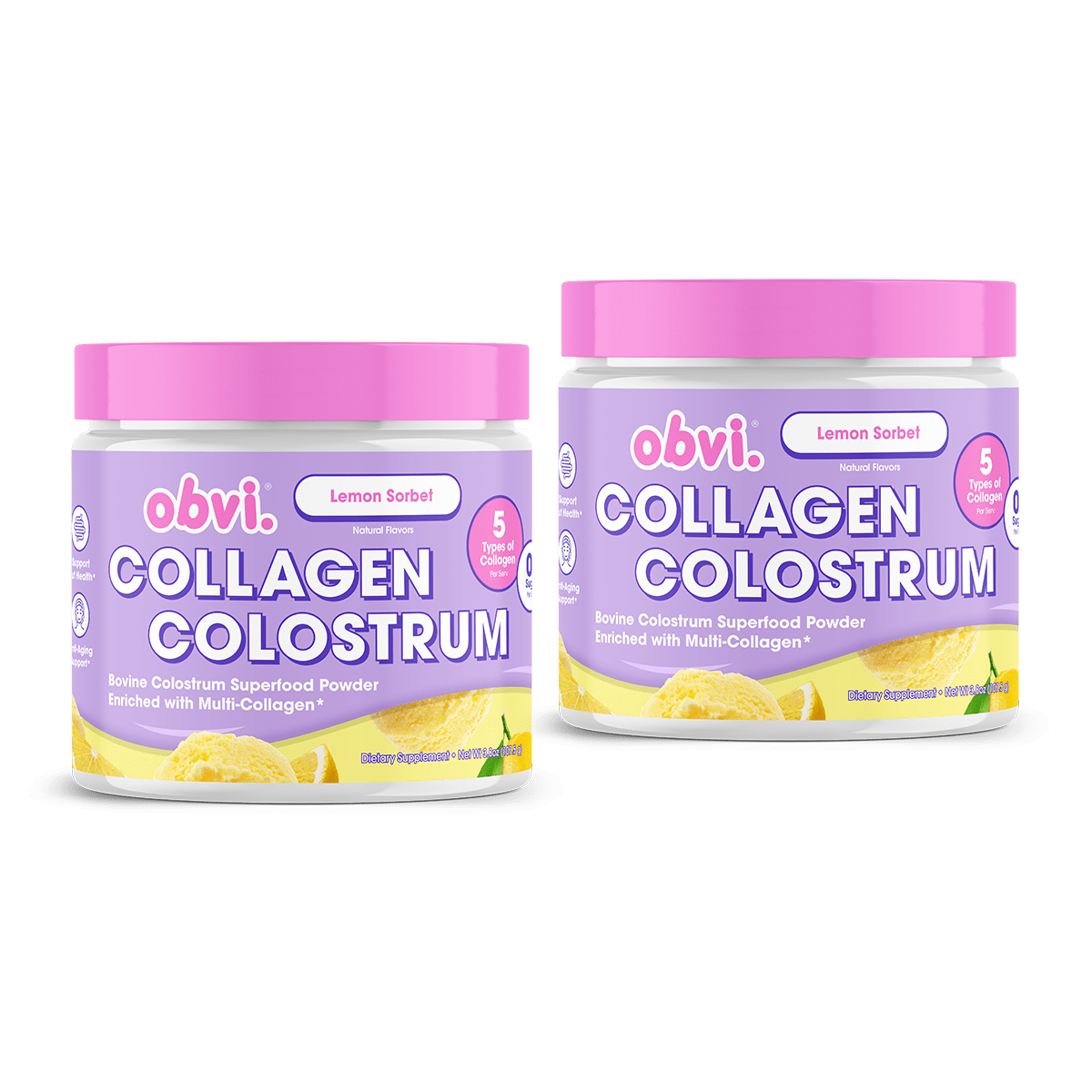 Collagen® Colostrum | Lemon Sorbet