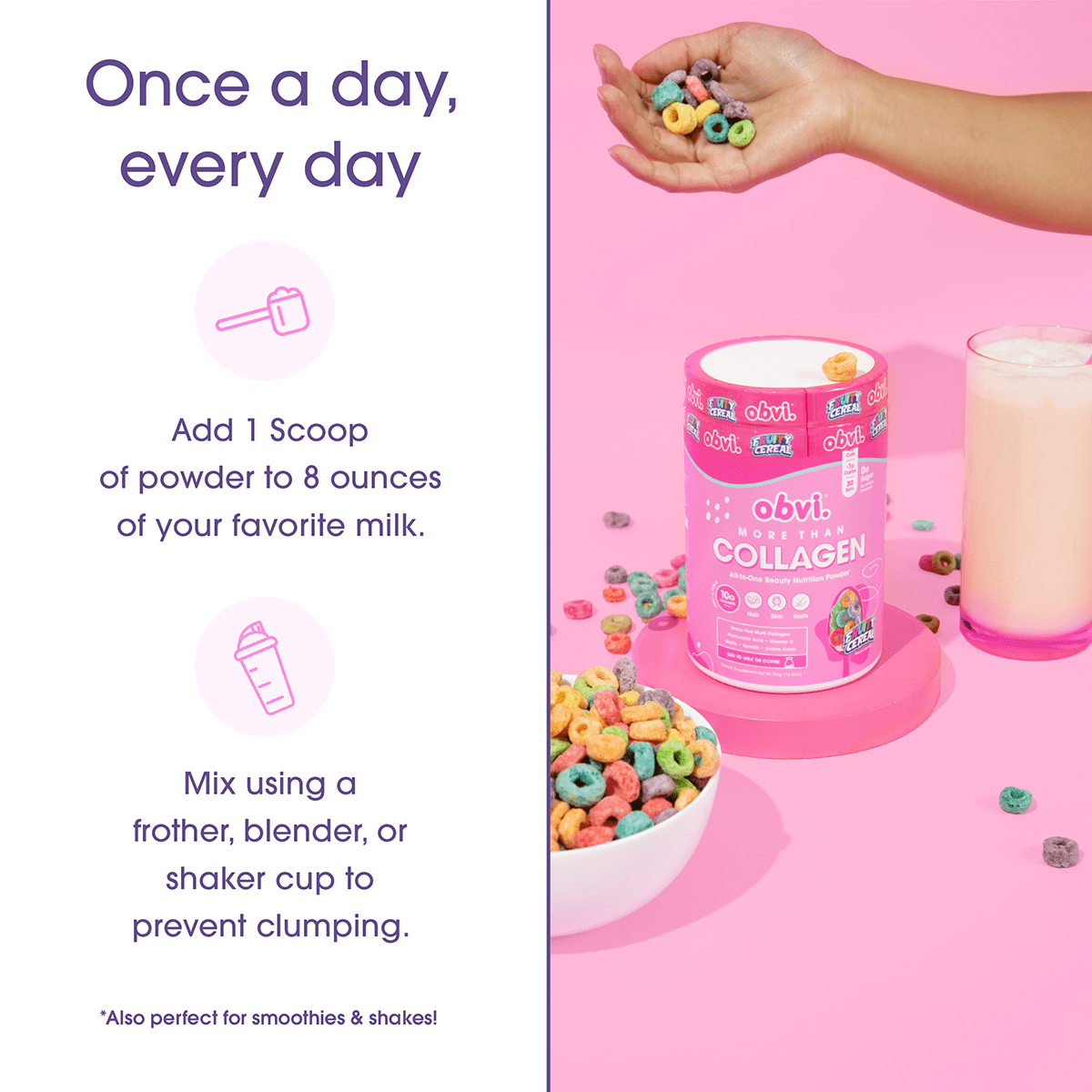 More Than Collagen | Fruity Cereal