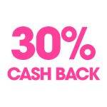 30% CashBack