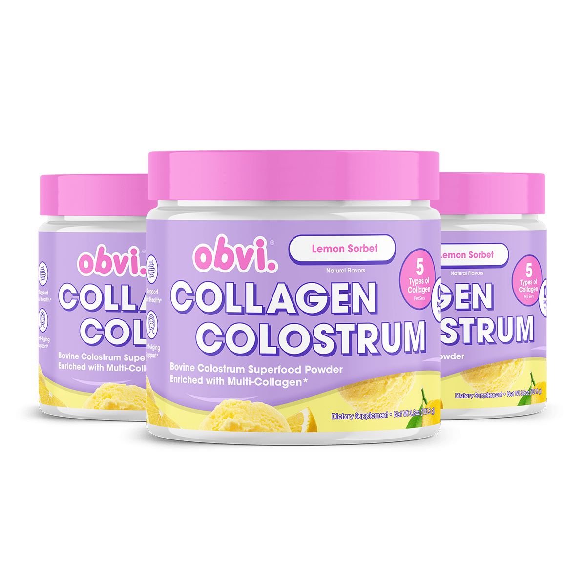 Collagen® Colostrum | Lemon Sorbet