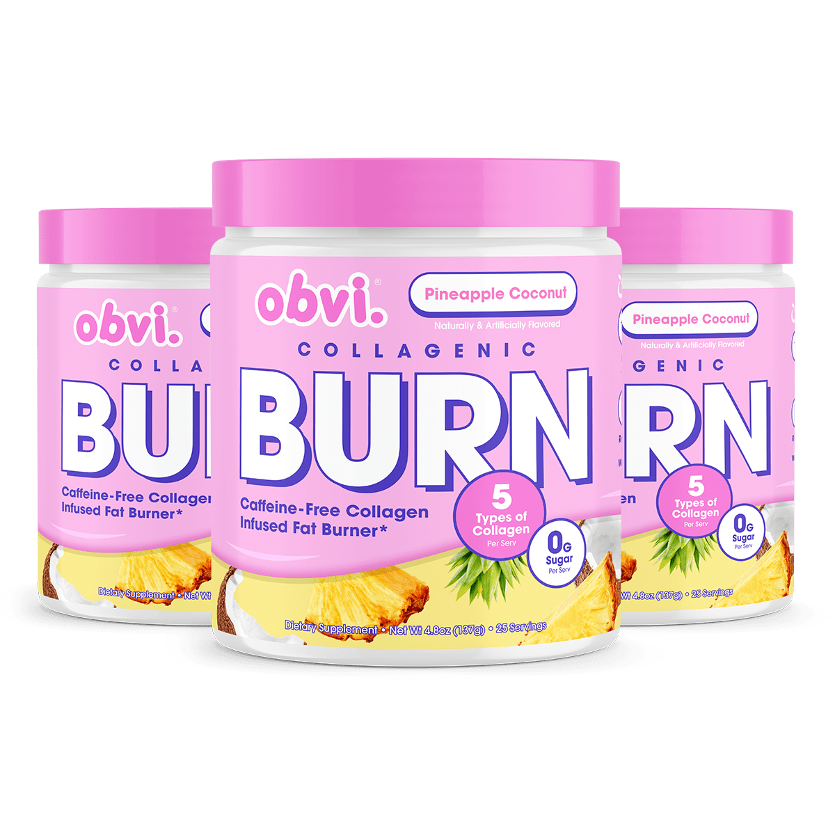 Collagenic® Burn (Stim Free) | Pineapple Coconut