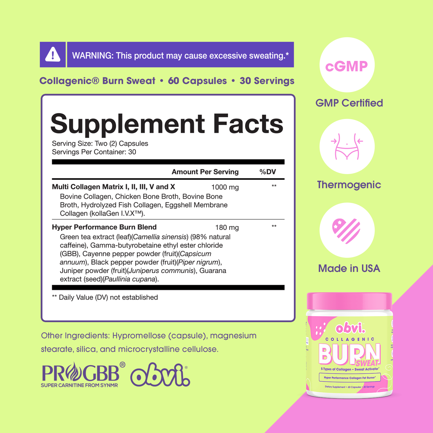 Collagenic® Burn Sweat- Special Offer