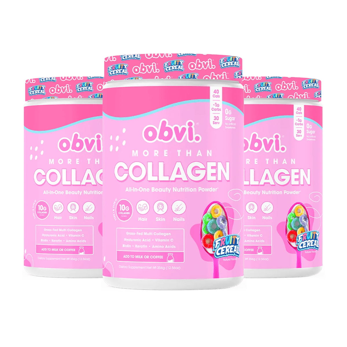 More Than Collagen | Fruity Cereal