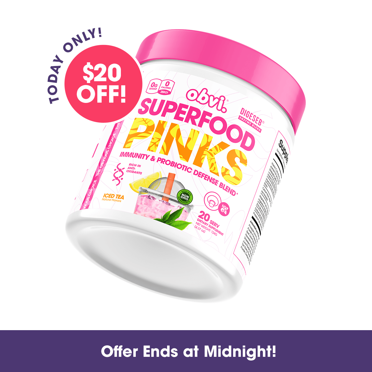 Superfood Pinks | Available Until Midnight
