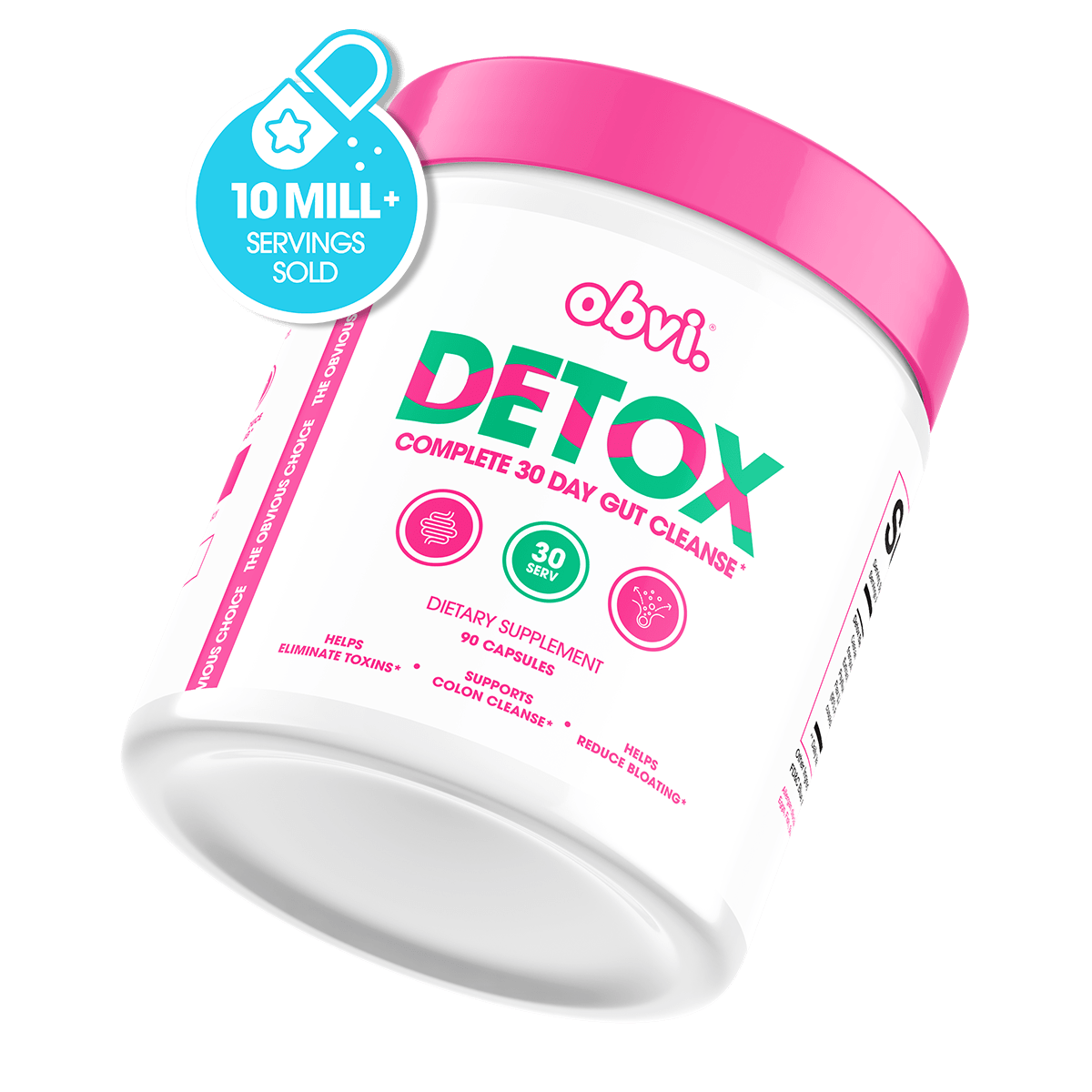 Colon Cleanse Detox Pills: Supplements For Bloating | Obvi