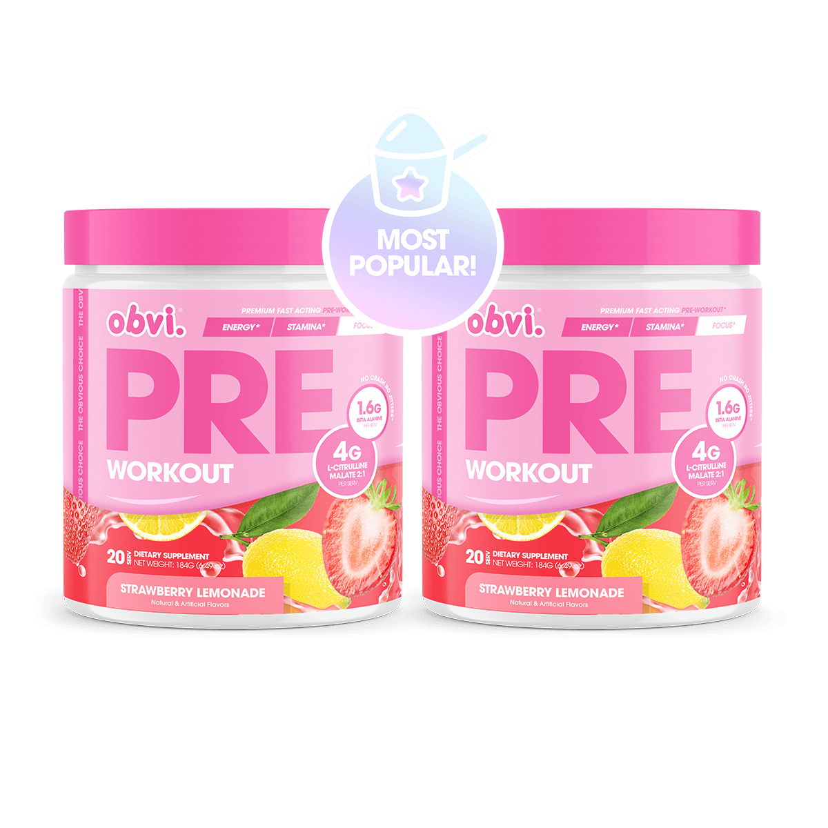 Pre Workout | Strawberry Lemonade